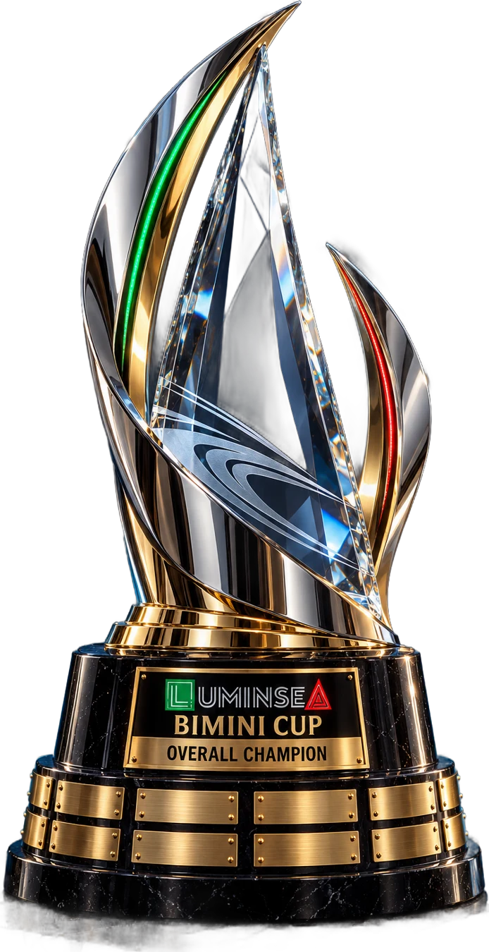 Luminsea Bimini Cup trophy — Overall Champion